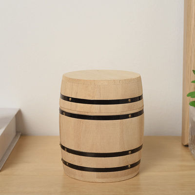 Γενικό βαρέλι αποθήκευσης από ξύλο Προσαρμόσιμο στις προτιμήσεις σας