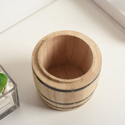 Γενικό βαρέλι αποθήκευσης από ξύλο Προσαρμόσιμο στις προτιμήσεις σας