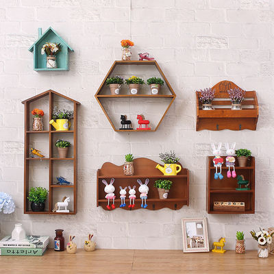 Προσαρμοσμένο σχεδιασμό ξύλινο ράφι κλειδαριού και εισόδου οργανωτή ταχυδρομείου για τοίχο τοποθέτηση