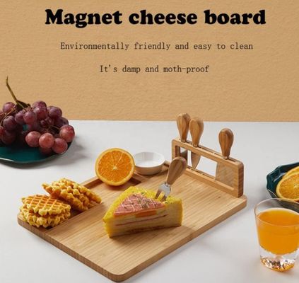 Δωρεάν δείγμα Ταμπλό για τυρί μπαμπού και σετ μαχαιριού για κοπή σοκολάτας