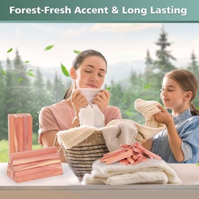 Τακτοποίησε τις ντουλάπες και τα συρτάρια σου με αρωματικά τούβλα κέδρου κοινού μεγέθους ή προσαρμοσμένα