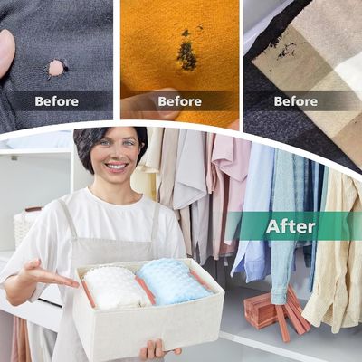 Τακτοποίησε τις ντουλάπες και τα συρτάρια σου με αρωματικά τούβλα κέδρου κοινού μεγέθους ή προσαρμοσμένα