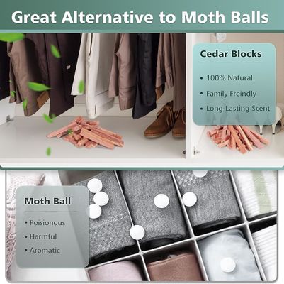 Τακτοποίησε τις ντουλάπες και τα συρτάρια σου με αρωματικά τούβλα κέδρου κοινού μεγέθους ή προσαρμοσμένα