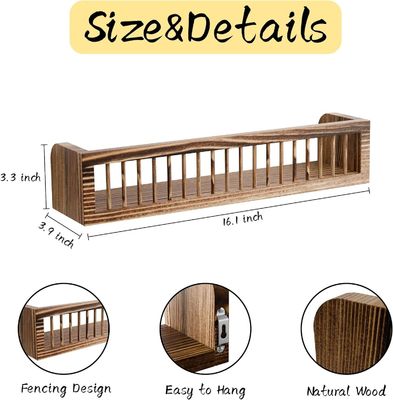 Προσαρμόσιμα ξύλινα πλωτά ράφια για υπνοδωμάτια