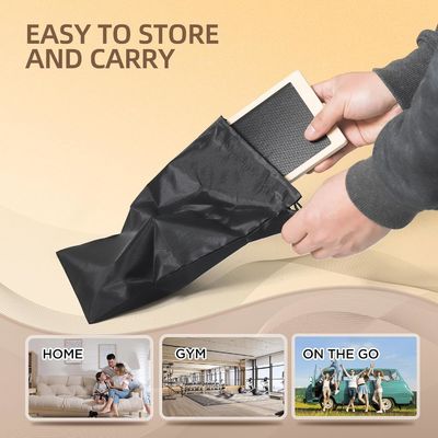 Εκπαιδευτική επιφάνεια ισορροπίας μη ολισθητική ξύλινη επιφάνεια για τον γυμναστή που ενισχύει τον αστράγαλο