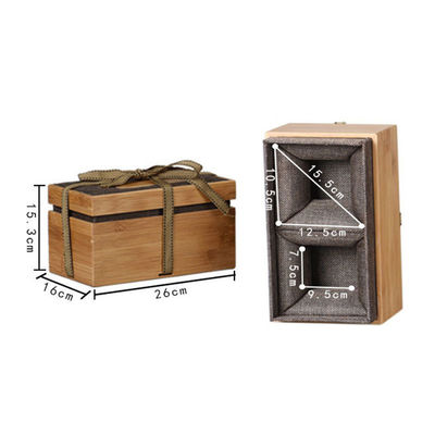 Βαμβάκι ή ειδικό ξύλο υλικό Ματ Λαμινάρισμα Εκτύπωση χαρακτική λογότυπο Κοσμήματα Κουτιά δώρων