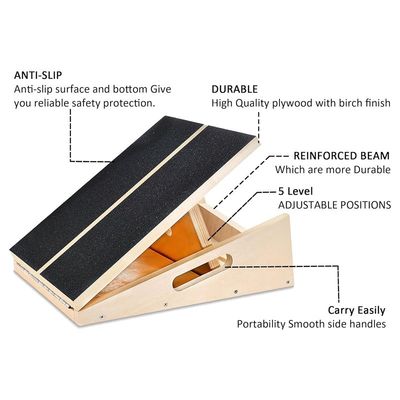 Ανεβάστε τη ρουτίνα γυμναστικής σας με αυτή την επαγγελματική επιφάνεια κλίσης και το στρέιτσερ