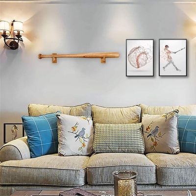 Τείχος ράφι για μπέιζμπολ και σόφτμπολ ρόπαλοι Πολυλειτουργική εγκατάσταση τύπου γάντζου