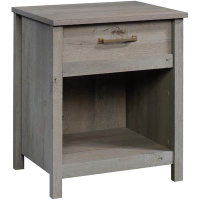 Μακρύ ξύλινο νυχτερινό τραπέζι με συρτάρι αποθήκευσης