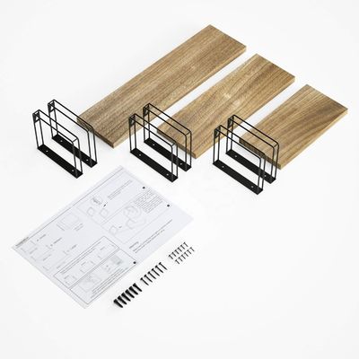 Έπιπλα καθιστικού Εικόνα τοίχου Χρεόγραφο μετάλλου ξύλου Σύγχρονη συσκευή κουζίνας εξοικονόμησης χώρου