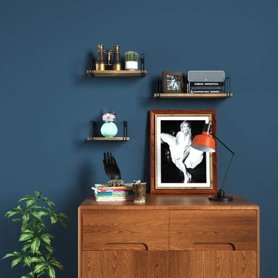 Έπιπλα καθιστικού Εικόνα τοίχου Χρεόγραφο μετάλλου ξύλου Σύγχρονη συσκευή κουζίνας εξοικονόμησης χώρου