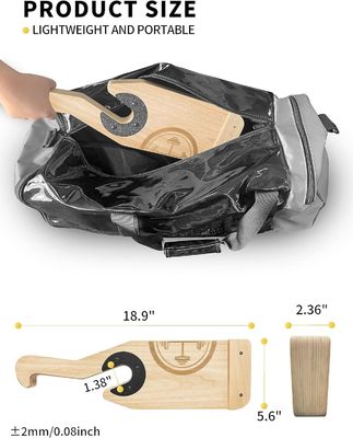 Αδιάβροχο χερούλι ξύλινο Deadlift Barbell Jack για βαρύτητα εκπαίδευση Bar Stand Προσαρμοσμένο λογότυπο