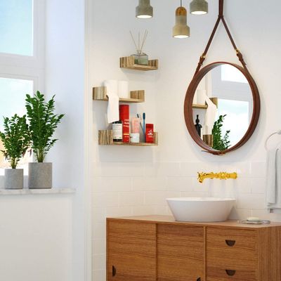 Σύγχρονο σχεδιασμό τοίχος τοποθέτηση διακόσμηση αποθηκευτικό ράφι για το σπίτι έπιπλα Display οργανωτής