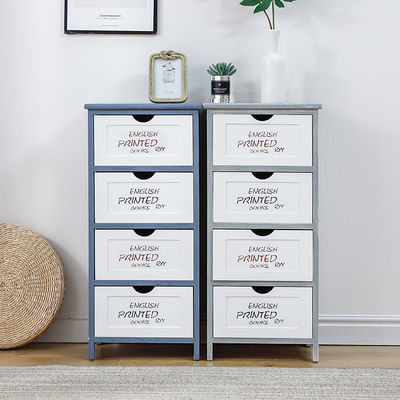 Σύγχρονο γαλλικό στυλ Tallboy Τραπέζι με 4 συρτάρια Προσαρμοσμένο λογότυπο αποδεκτό