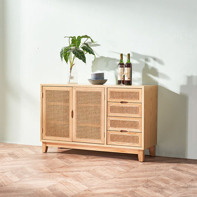 Σύγχρονο γαλλικό στυλ Tallboy Τραπέζι με 4 συρτάρια Προσαρμοσμένο λογότυπο αποδεκτό