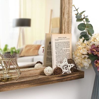 Μεγάλη ποσότητα διακόσμηση αγροκτήματος τοίχος καθρέφτης με πλεονέκτημα ράφι και αριθμός των βαθμίδων μόνο