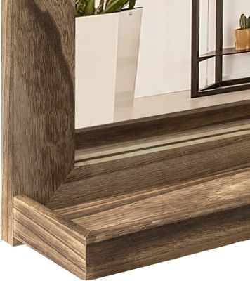 Μεγάλη ποσότητα διακόσμηση αγροκτήματος τοίχος καθρέφτης με πλεονέκτημα ράφι και αριθμός των βαθμίδων μόνο