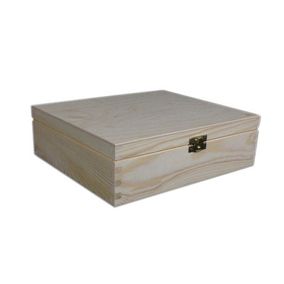 Διαφανές κάλυμμα ξύλινο κουτί αποθήκευσης τσαγιού για εκτύπωση Λαζερική χαρακτική φυσικό οικολογικό σχεδιασμό