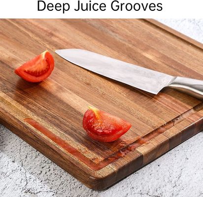 Όπως το αίτημά σας Τρίψιμο Επισκόπηση με Juice Groove χειριστή Ακασία ξύλο κοπής Επισκόπηση