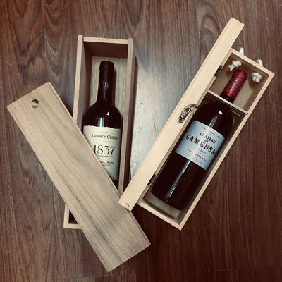 Βιομηχανικά ποτά 750 ml Πυροπλαστικό κουτί με απλό σχεδιασμό και φυσικό χρώμα