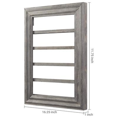 Πενταετή Βίντεζ γκρι εκτύπωση ξύλου καμένη προκλητική κάρτα για τοίχους