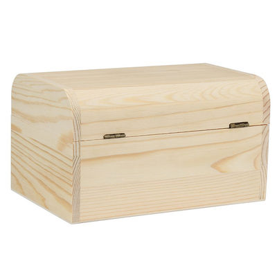 Τελευταία δημοφιλή πολυτελή ατελή ξύλινα κουτιά δώρων θησαυρού για DIY έργο τέχνης χειροτεχνίας