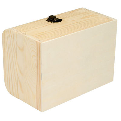 Τελευταία δημοφιλή πολυτελή ατελή ξύλινα κουτιά δώρων θησαυρού για DIY έργο τέχνης χειροτεχνίας