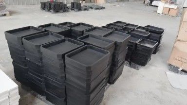 202406 Μαύρο ξύλινο δίσκο για την εξυπηρέτηση των τροφίμων