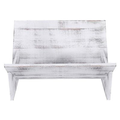 Ξύλινο περιοδικό Βιβλίο Αρχεία Άλμπουμ Εμφάνιση Ρετρό Στυλ Οργανωτής Διακόσμηση Ρεφιού