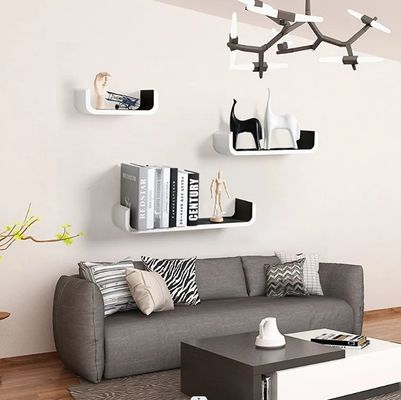 Σχεδιασμός Χρώμα και Μέγεθος Προσαρμογής Σύγχρονο MDF ξύλο Στυλ σχήματος U για Προσαρμογή έργων