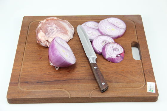 Λειτουργική πλάκα κοπής στερεού ξύλου με χειριστήριο προσαρμοσμένου μεγέθους βιώσιμη εκτύπωση καμένη