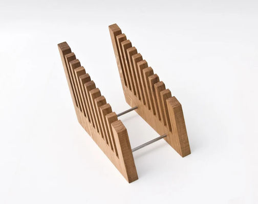 Οργάνωση γραφείου κομψή με ξύλινο κάλυμμα αρχείων και λειτουργία εκτύπωσης