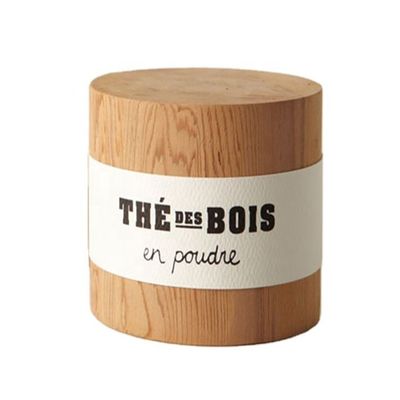 Ξύλινο κουτί αποθήκευσης τσαγιού Κάνις βαρέλι για τσάι Καφέ Καραμέλες Εκτυπωτική επεξεργασία