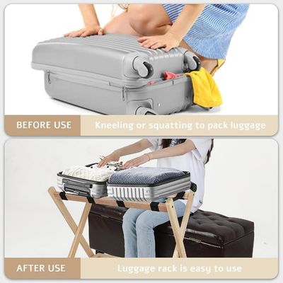 Μεγάλη ποσότητα 2 βαθμίδων αναδιπλούμενων ράφων αποσκευών με ράφι και βαριές ζώνες νάιλον