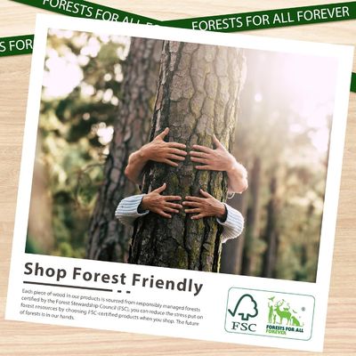 Γυαλί από ξύλο για μπάνιο