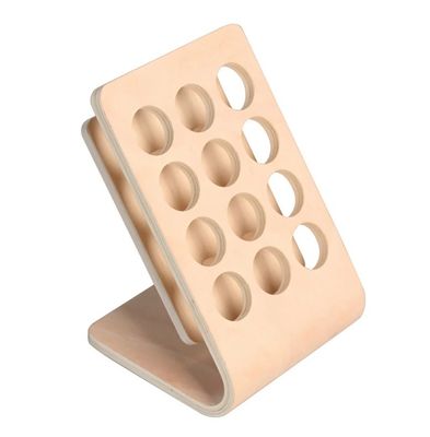 Τυπογραφία με μεταξοειδή οθόνη 12 οπών ξύλινο μπουκάλι αιθέριας ελαίας