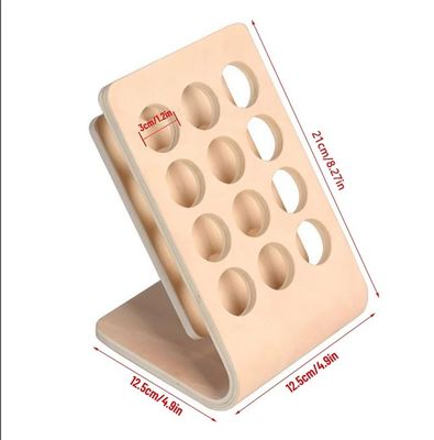 Τυπογραφία με μεταξοειδή οθόνη 12 οπών ξύλινο μπουκάλι αιθέριας ελαίας