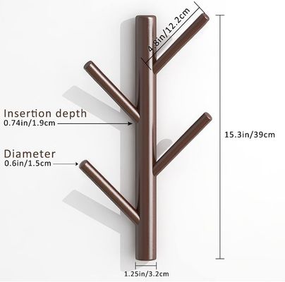 Κεραυνός διακόσμησης τοίχου ξύλου για κρεβατοκάμαρα και μπάνιο πίσω από πόρτες/σε τοίχους