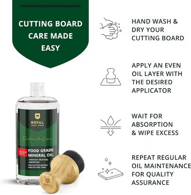 Εξαιρετικά μεγάλη πλακέτα κοπής από φυσικό μπαμπού με αυλακώσεις πετρελαίου