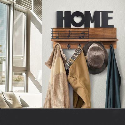 Προσαρμοσμένο λογότυπο Ρωστικό ξύλινο οργανωτή ταχυδρομείου με κλειδαριές και ράφι αποθήκευσης ταχυδρομείου