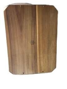 Προσαρμοσμένα σχέδια Μεγάλο ρουστίκ ξύλινο τετραγωνικό δίσκο για τραπέζι καφέ