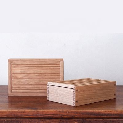 Προσαρμόσιμο χρώμα ξύλινο κινούμενο κουτί κάλυψης για επαγγελματική κάρτα σε απλό χρώμα