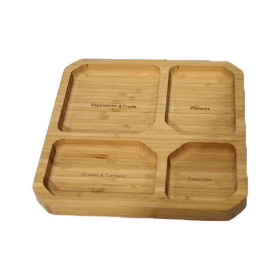 Περιβαλλοντικά φιλικά και προσαρμόσιμα δίσκια για τροφή από μπαμπού