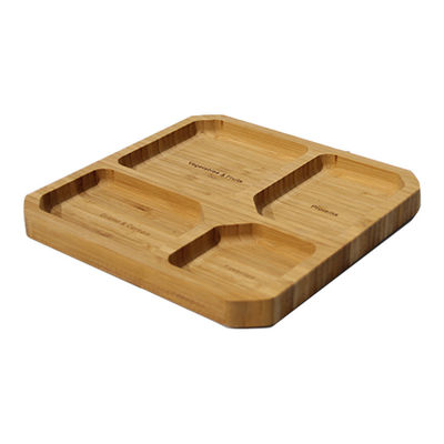 Περιβαλλοντικά φιλικά και προσαρμόσιμα δίσκια για τροφή από μπαμπού