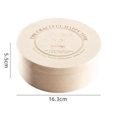 Vitalucks Custom ξύλινη στρογγυλή σαλάτα μεσημεριανό κουτί Bento Η τέλεια φιλική προς το περιβάλλον λύση