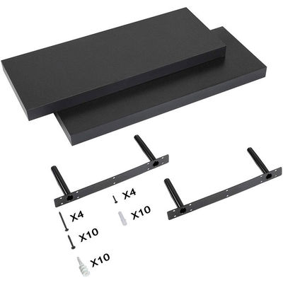 Στον τοίχο τοποθετημένο στερεό ξύλο πλωτό ράφι