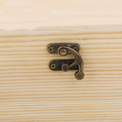 Προσαρμοσμένο λογότυπο Αποδεκτό Μονό μπουκάλι ξύλινο κουτί κρασιού για εξατομικευμένα δώρα