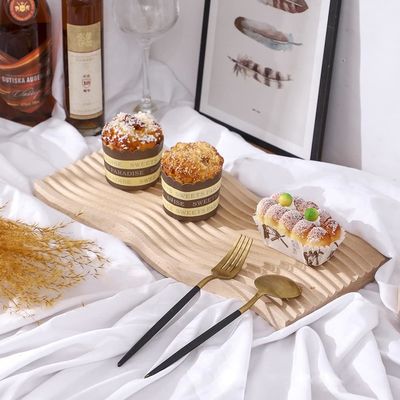 Κύκλωμα ξύλινο δίσκο για πρωινό δίσκο για κουζίνα 40.5x18.5x2cm Προσαρμοσμένο λογότυπο