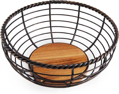 Συγκινητικό αναδιπλούμενο ξύλινο φρουτοπόλ για αποθήκευση χώρου στην κουζίνα και το σαλόνι