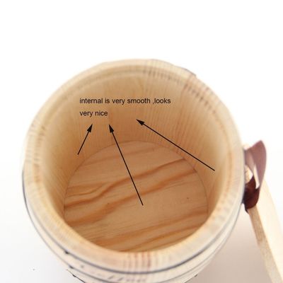 Προσαρμόσιμες συσκευασίες σε ξύλινα βαρέλια για δώρα καφέ Δωρεάν χρέωση δειγματοληψίας